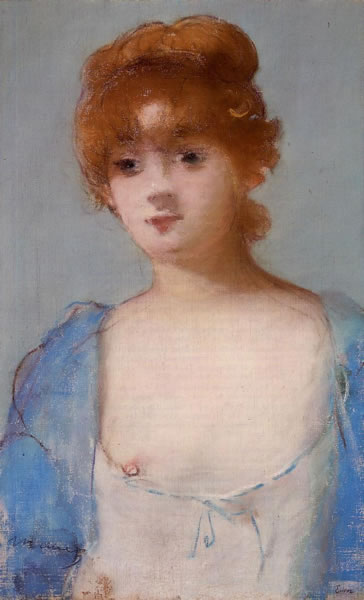 Retrao impresionista por Manet.