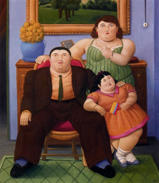 Estética estilo singular de Botero.