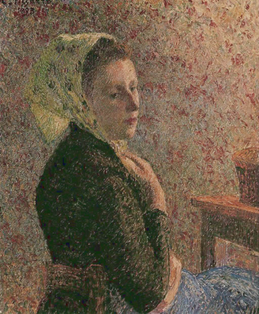 Retrato de primera por Pissarro.