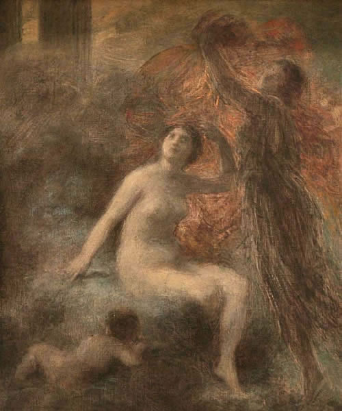Pintura francesa del siglo  XIX por Fantin-Latour.