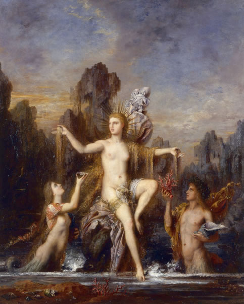 Pintura francesa siglo 19 por Moreau.